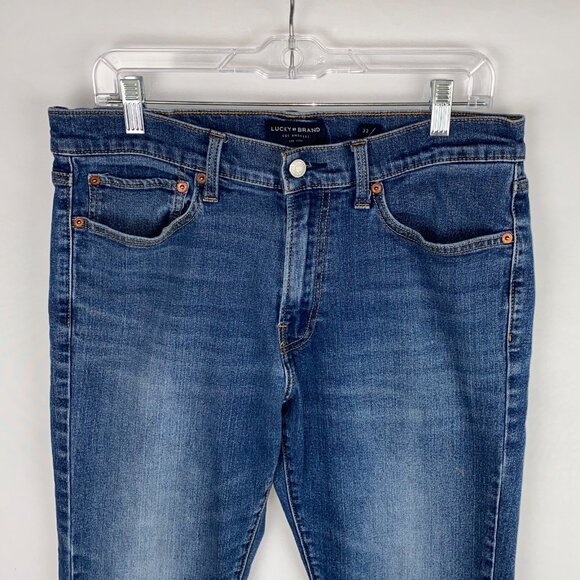 Lucky Jeans Mens 410 Athletic Slim Jeans Work Job Office Outdoors 32 / 32 * - Picture 2 of 13